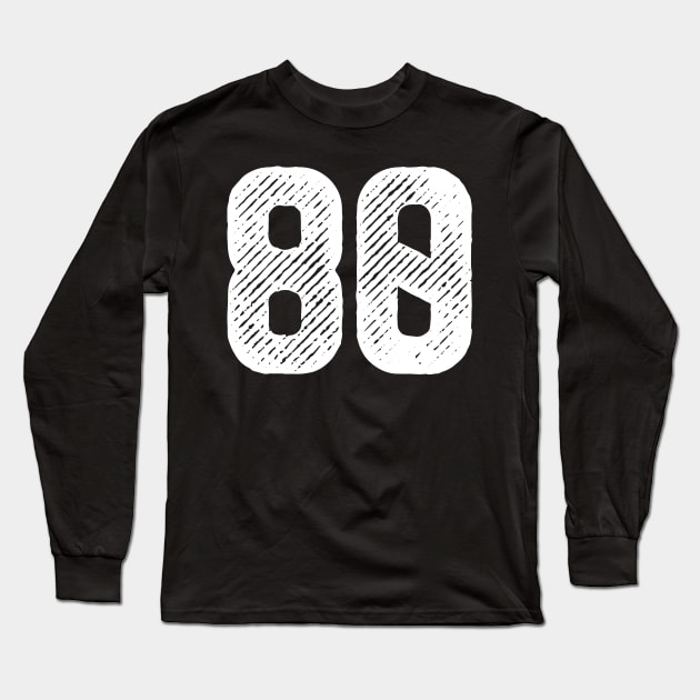 Eighty 80 Long Sleeve T-Shirt by colorsplash